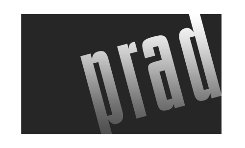 PRAD logo with glow